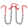 Tažná rozdvojka reťaze 3/8" × 3' 15" j a zachytávacie háky 7800 lbs