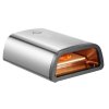 Elektrická pizza pec 12" stolná, nerez, kameň a špachtľa, do 850°F