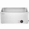 Elektrický bain-marie na jedlo 18L 1200W nerez pre bufety a catering