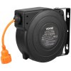Navijak predlžovacieho kábla 19 m, 1000 W, 1 m, 180° otočný držiak