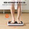 Prenosná lekárska digitálna váha 550LBS kg/lb protišmyk hold/tare