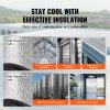 Reflexná izolačná rola 10.3 mm jadro xpe hliníková fólia, 40 in × 5 ft