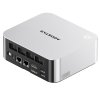 AOOSTAR MACO Mini PC, AMD Ryzen 7 H255 8 Cores Max 4.9GHz, 32GB DDR5 RAM 1TB SSD, 2*USB4 + HDMI + DP Quad Screen Display, WiFi 6, 2*USB3.2, 1*USB3.0, 1*USB2.0, 2*2.5G LAN, 1*OCuLink, Fingerprint Unlock - EU Plug