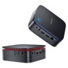 Blackview MP60 Mini PC, Intel N150 4 Cores Max 3.6GHz, 16GB RAM 512GB SSD, 2*HDMI Dual Screen Display, 16GB RAM 512GB SSD, Dual-band WiFi Bluetooth 4.2, 2*USB2.0, 2*USB3.0, 1*RJ45, 1*Headphone Jack