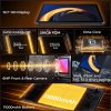 OUKITEL RT9 Rugged Tablet, 10.1 inch 1280*800 IPS Screen, Unisoc T606 8 Cores, Android 14, 6GB RAM 256GB ROM, 11000mAh Battery, 16MP+16MP Cameras, 2.4G/5G WiFi Bluetooth 5.0, GPS/Galileo/GLONASS/BDS, Dual SIM 4G LTE, Reverse Charge - Orange