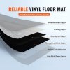 Samolepiace vinylové dlaždice 36 × 6 inch, 20 ks, 0.62 mm, sivý dekor