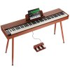 Digitálne piano 88 klávesov, plne vážené, 200 tónov, USB/MIDI