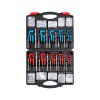 Súprava na opravu závitov 338 ks, m5–m12, 1/4"–1/2", hss vrtáky