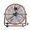 Bubnový ventilátor 24 inch, 7935CFM, plynulá rýchlosť, 360° náklon