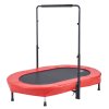 Detská trampolína 56×36 inch skladacia s madlom pre deti od 3 rokov