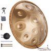 Handpan bubon perkusný nástroj 55.9 cm 12 tónov d-mol s paličkou