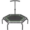 Mini trampolína 54.5 inch, nosnosť 450 lbs, rukoväť 3 úrovne