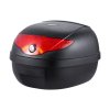 Motocyklový top box 24L pp, vodotesný, odnímateľný, odrazový panel