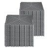 Odtoková modulová rohož 40 ks 12”×12” šedá pp do interiéru a exteriéru