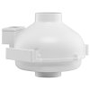 Radónový ventilátor 4–4.5 inch, 260 cfm, 2 spojky, vodotesný