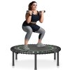 Skladací mini trampolína 40 inch, nosnosť 330 lbs, pre dospelých