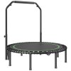 Skladacia mini trampolína 51 inch, nosnosť 450 lbs, 4-stupňové madlo