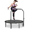 Skladacia mini trampolína 51 inch, nosnosť 450 lbs, 4-stupňové madlo