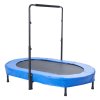 Trampolína 56×36 inch skladacia s rúčkou, pre deti 3+ na doma i von