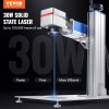 Vláknový laser 30W, 5.9"×5.9", kompatibilný s LightBurn, pre hliník