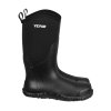 Gumené čižmy s oceľovou špičkou, nepremokavé, protišmykové, US 10