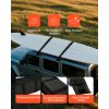 Mäkké podložky na strešný nosič 33-inch 176lbs 2 popruhy taška