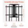 Motorový výklopný stropný držiak tv 32–65 in, vesa 24×24 in, do 88 lbs
