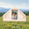 Nafukovací stan 3-5 osôb, 300d oxford, 4-sezónny, s ručnou pumpou