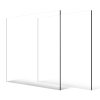 Plexisklové dosky 2 ks 24 × 36 inch, 1/4 inch hrubé priehľadné