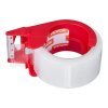 Priehľadná balíková páska 12×1.88"×65 yd 3" jadro 2.7 mil s dávkovačom
