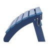 Sada 2 skladacích podnožiek adirondack hdpe 18.7×18.9×13.8 inch modré