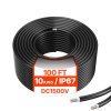 Solárny predlžovací kábel 30.48m/100FT 6mm²/10AWG IP67 pre panely