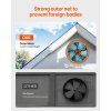 Solárny ventilátor na štít 14 Inch, 1300 CFM, termostat, 1850 Sq.Ft