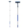 Tyč na čistenie panelov 6m, teleskopická, kefa 180°, hadica 20m