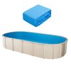 Vložka do bazéna 22×12.3 ft vinylová, prekryvná, pre výšku steny 52in