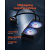 Vodné aio chladenie procesora 120mm, 2.1" lcd, argb, pre 115x/am4/am5