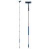 Výsuvná tyč na čistenie solárnych panelov 11m, 180° otočná, hadica 20m