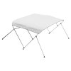 Bimini strecha na čln 600D polyester, hliníkový rám, 72"×85"-90"×46"