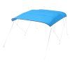 Bimini strieška na loď 600D polyester nepremokavá 96"×91"-96"