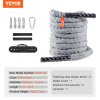 Lano battle rope 1.5 inch 30 ft polyester s návlekom a kotvou