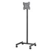 Mobilný stojan na tv 17-55" s kolieskami, otočný 44lbs, vesa 200×200mm