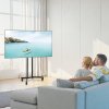 Mobilný stojan na tv 32–65" nastaviteľný na kolieskach VESA 400×400mm