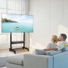Mobilný stojan na tv 55–100 inch, nastaviteľný, 800 × 600 mm, 205 lbs