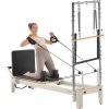 Pilates reformer s dvojitým odporom, boxom a doskou, nosnosť 400 LBS