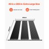 Solárny ohrievač bazéna 4×24 ft hdpe pre nadzemné a zapustené bazény