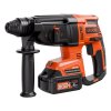 Aku bezuhlíkový príklepový vrták 20 V sds-plus, 4 funkcie 1200 ot./min
