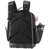 Batoh na náradie s 56 vreckami, priehradkou na laptop a tvarovaným dnom