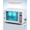 Čistiaci box na nechtové nástroje 12L, časovač, 185nm, tvrdené sklo