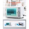 Čistiaci box na nechtové nástroje 12L, časovač, 185nm, tvrdené sklo