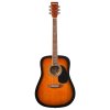 Dreadnought akustická gitara 41 in / 1041.4 mm sunburst s púzdrom